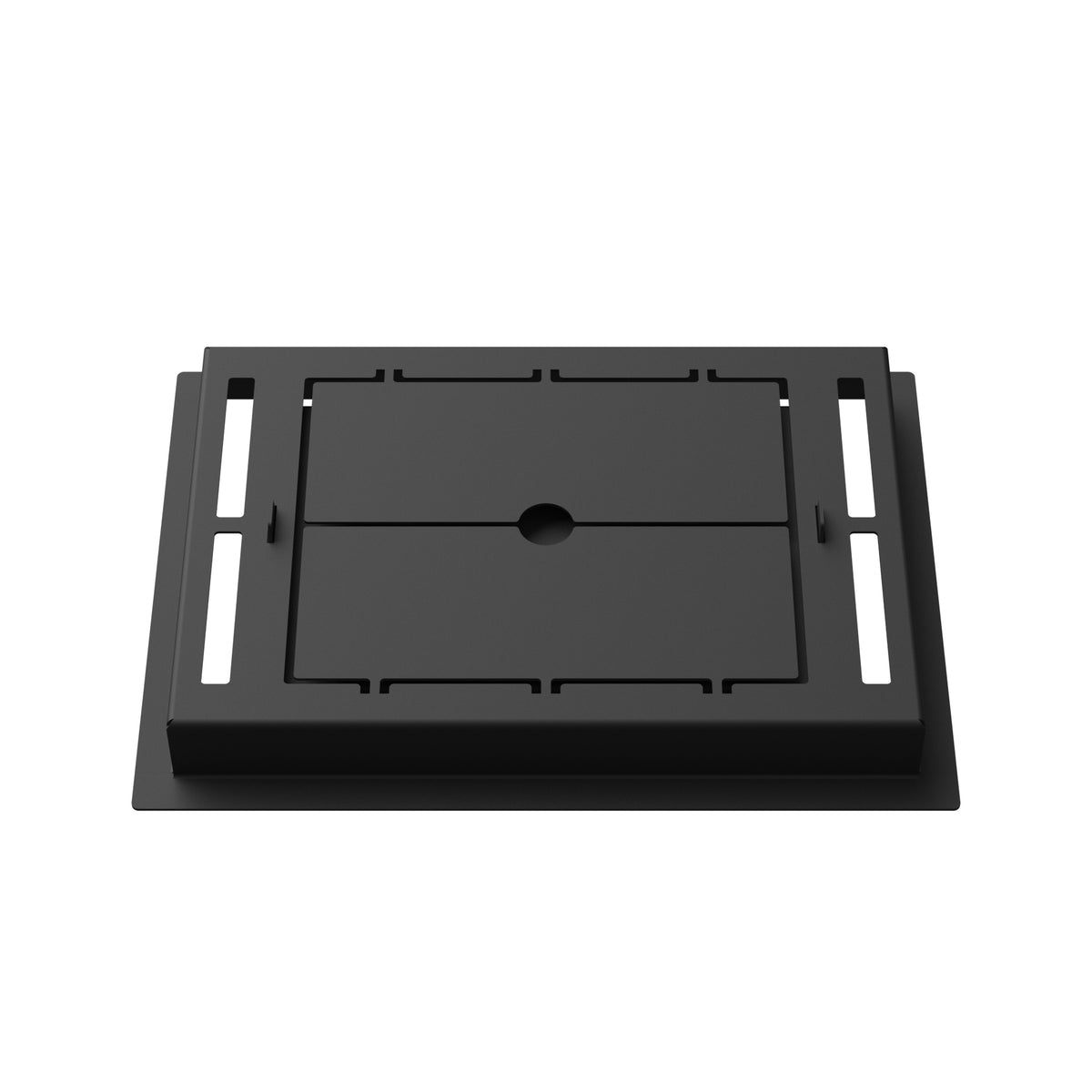 7x10 Classic floor register, back view