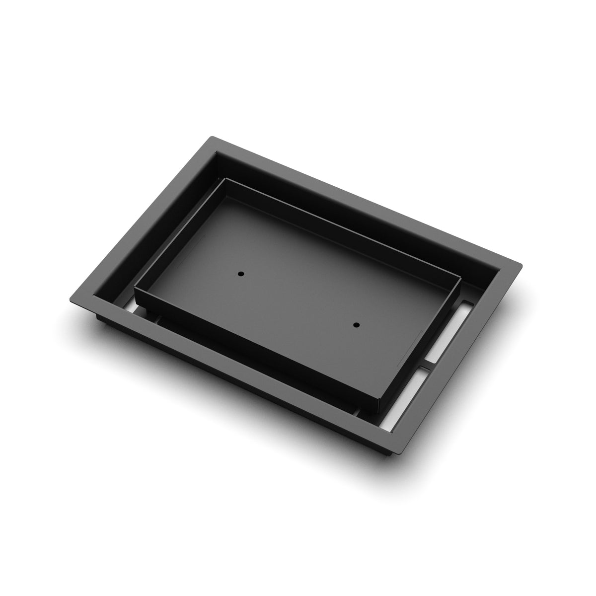 7x10 Classic floor register, quarter view