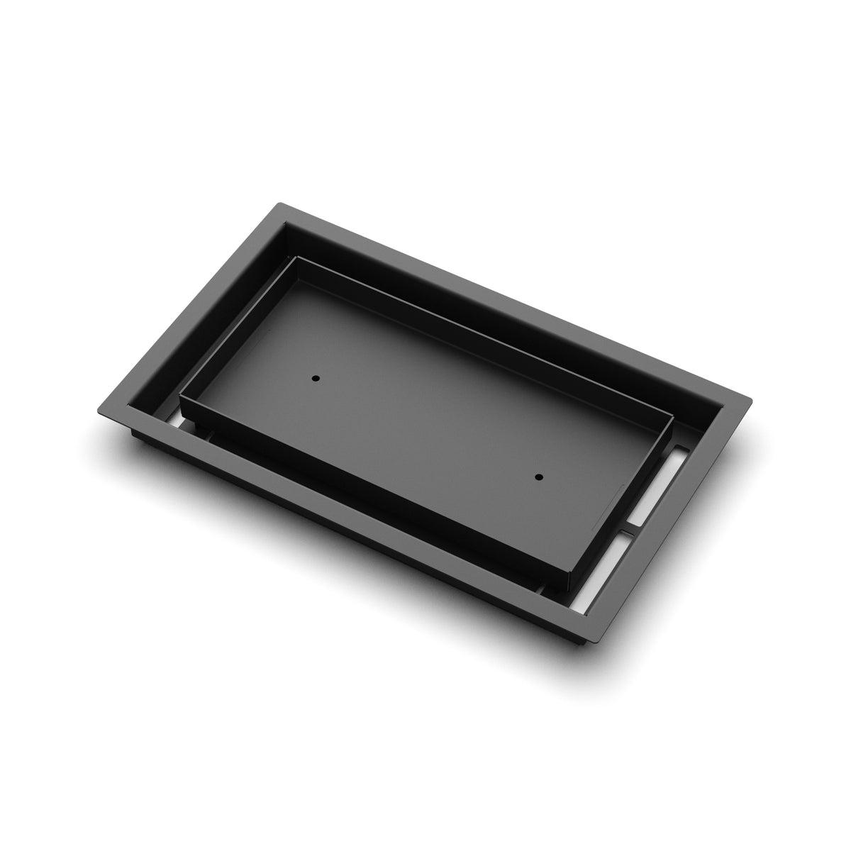 7x12 Classic floor register, quarter view