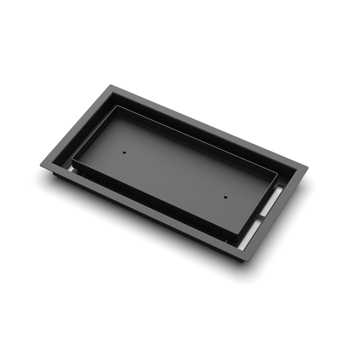 7x13 Classic floor register, quarter view