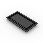 7x13 ZenFlow floor register, diagonal view