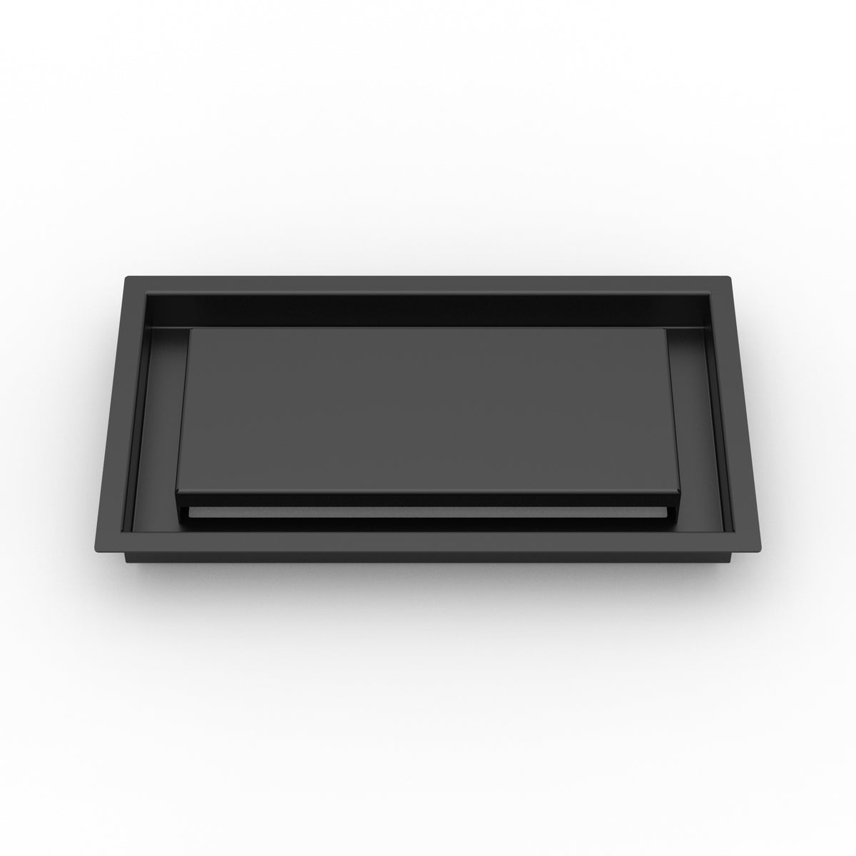7x13 ZenFlow floor register, front view