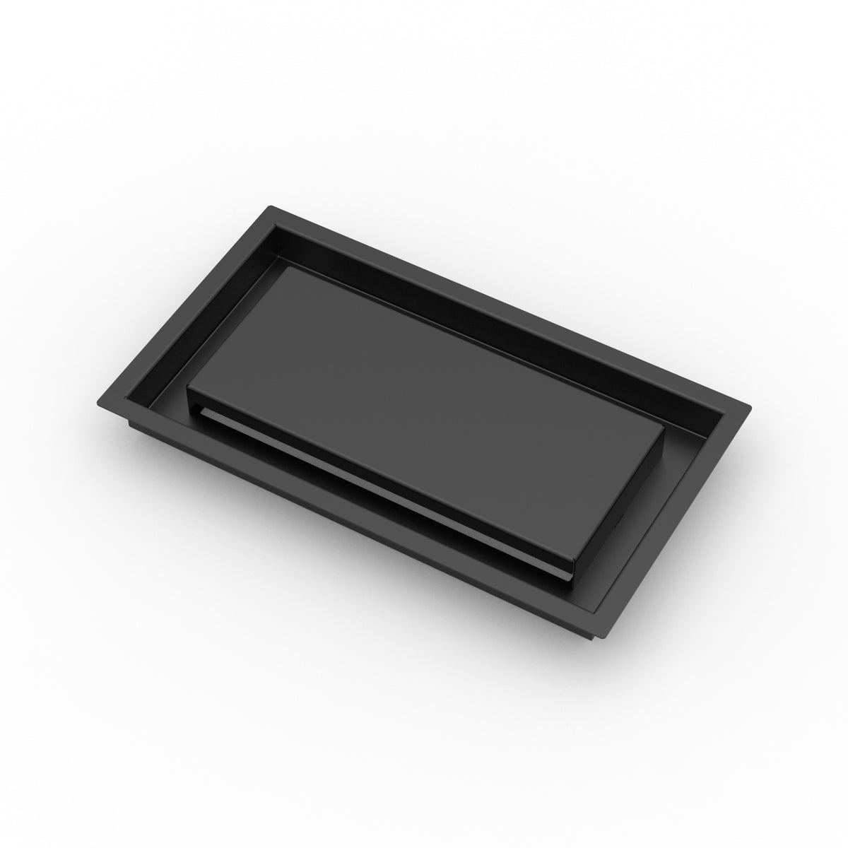 7x13 ZenFlow floor register, quarter view