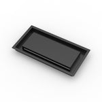 7x14 ZenFlow floor register, quarter view