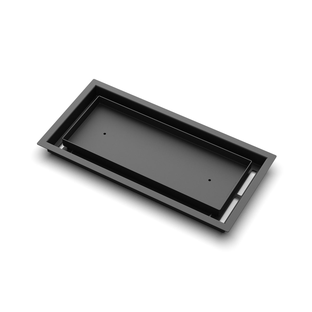 7x15 Classic floor register, quarter view