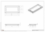 7x15-Modern Ceiling Vent Cover - TRM Metal (15x7)