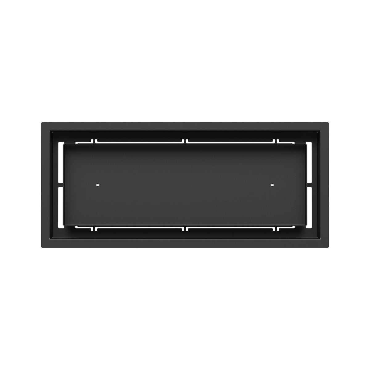 7x17 Classic floor register, top-down view