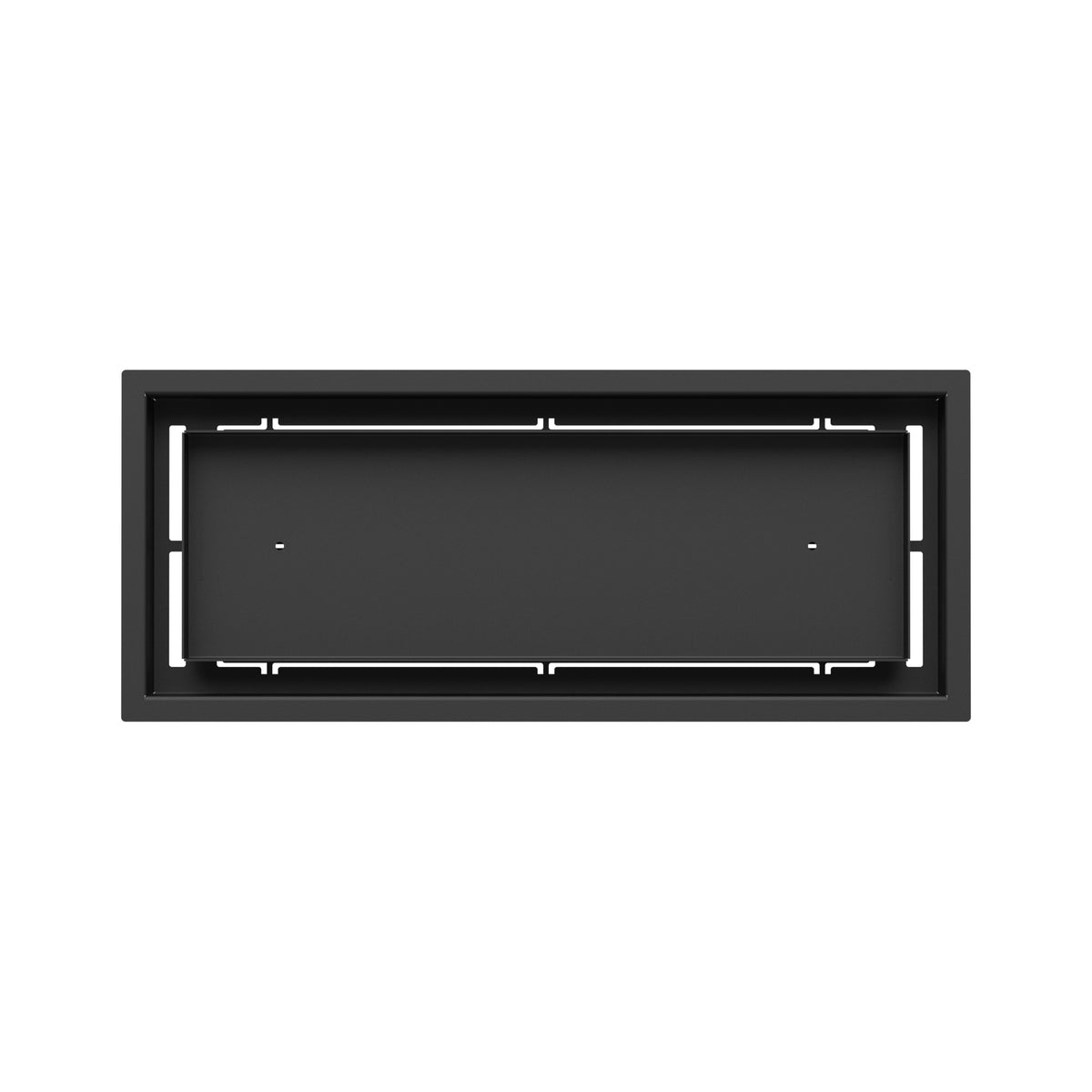 7x18 Classic floor register, top-down view