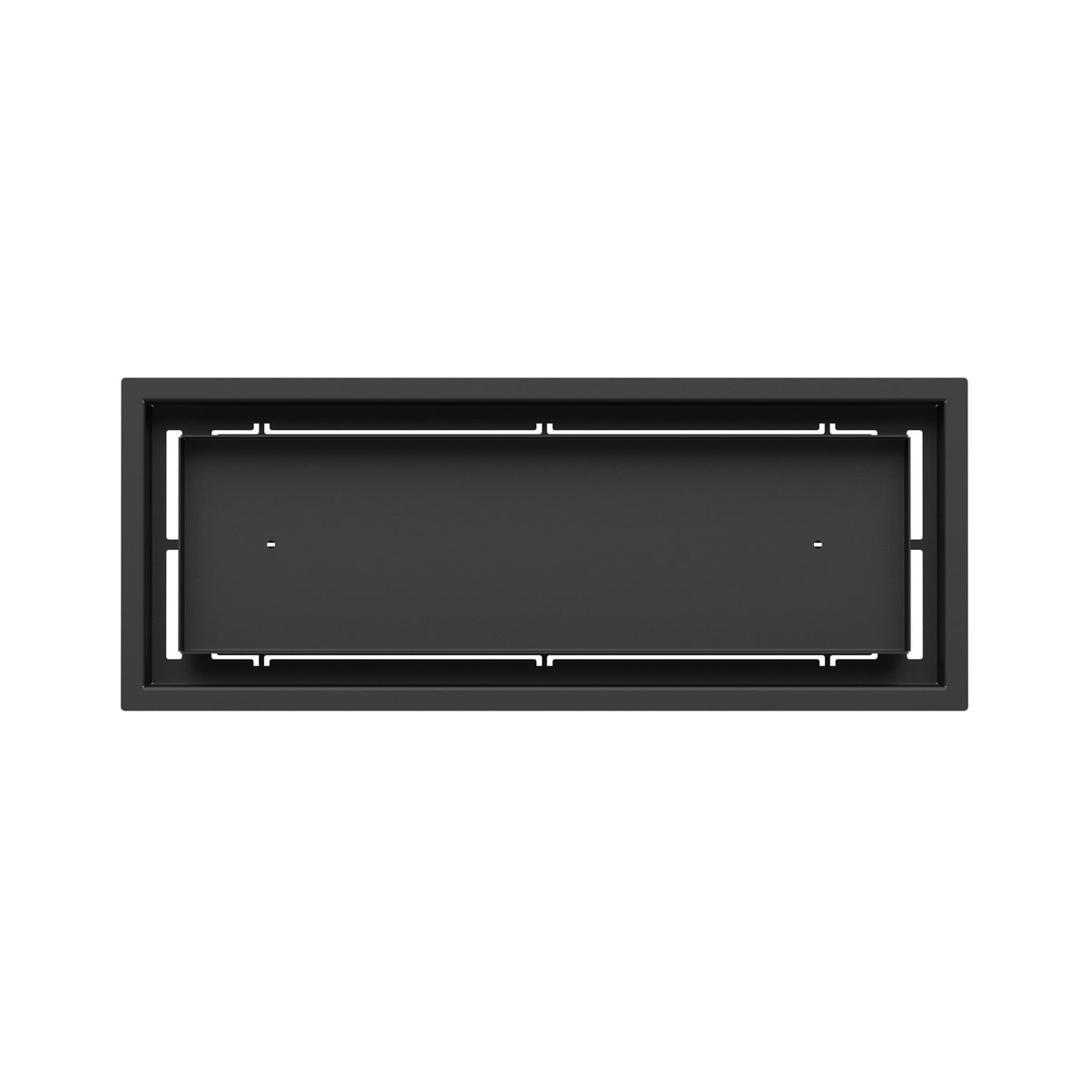 7x19 Classic floor register, top-down view