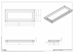 7x19-Modern Ceiling Vent Cover - TRM Metal (19x7)