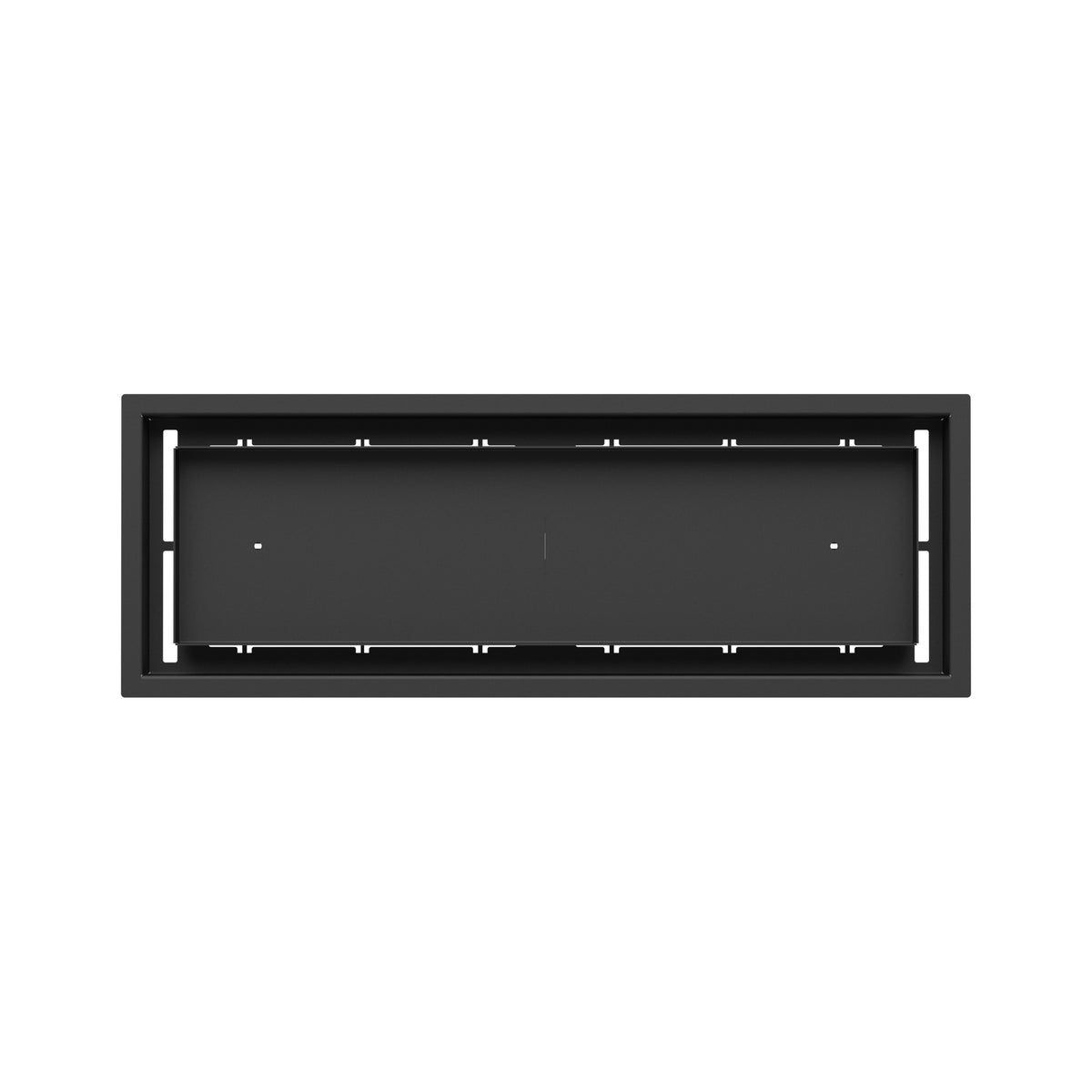 7x21 Classic floor register, top-down view