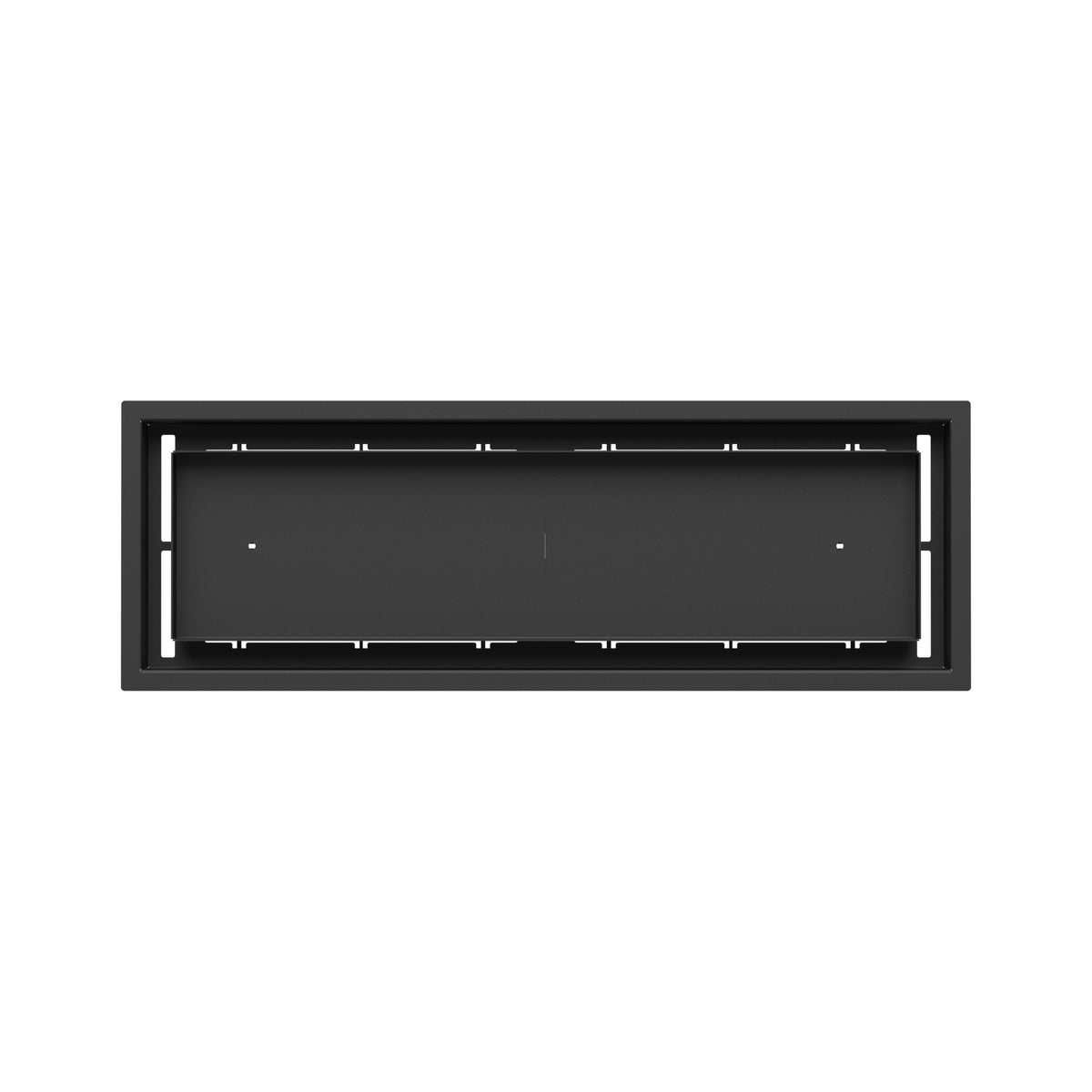 7x22 Classic floor register, top-down view