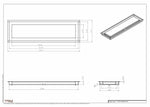 7x25-Modern Ceiling Vent Cover - TRM Metal (25x7)
