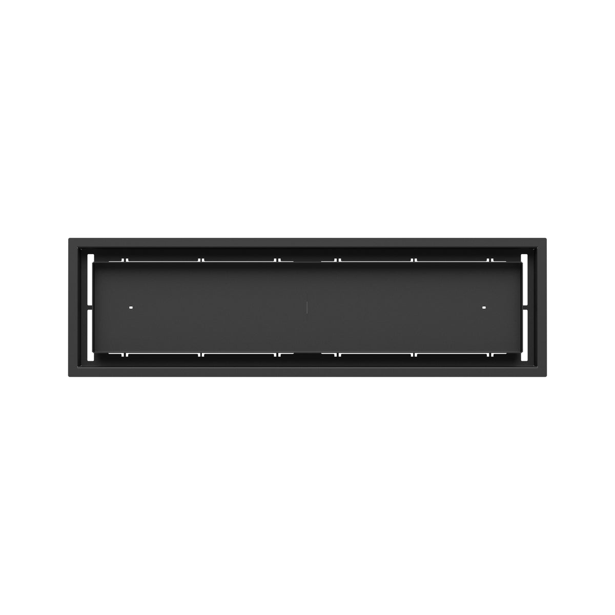7x26 Classic floor register, top-down view