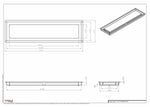 7x27-Modern Ceiling Vent Cover - TRM Metal (27x7)