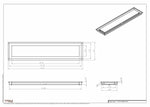 7x32-Modern Ceiling Vent Cover - TRM Metal (32x7)