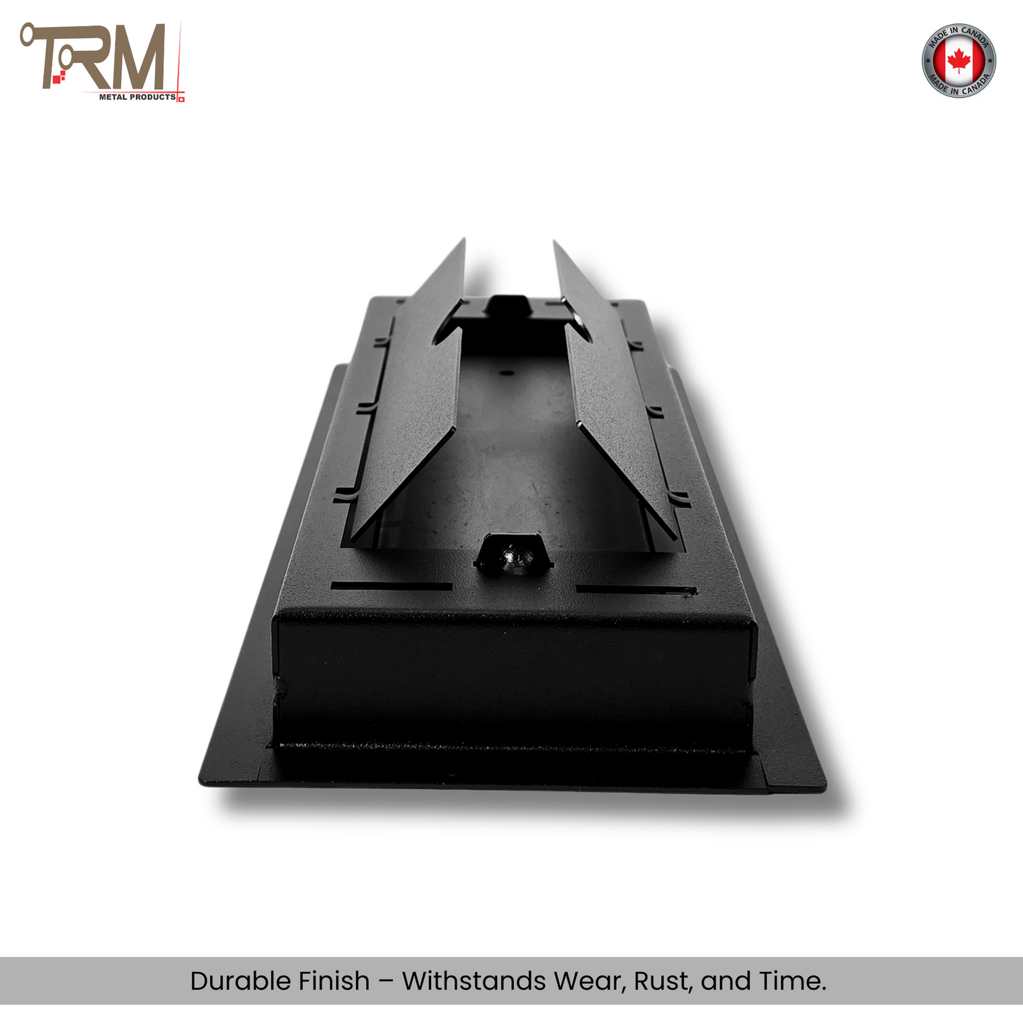 4x10 Classic Drop-in Air Vent, Flush Floor-Matching, All Metal, Floor Vent Cover (10x4)