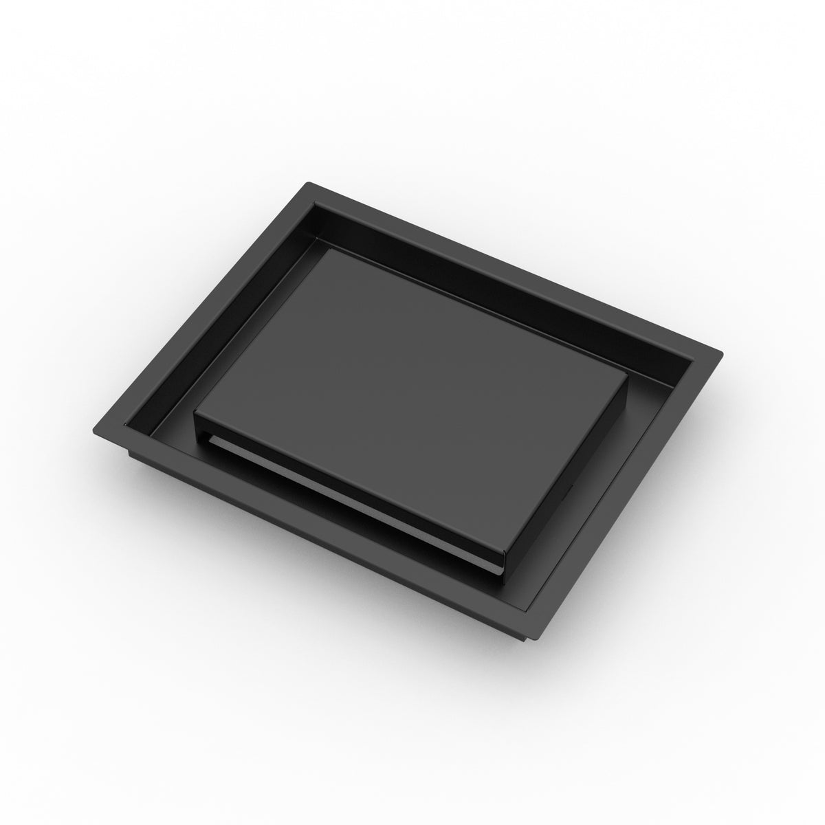 8x10 ZenFlow floor register, quarter view