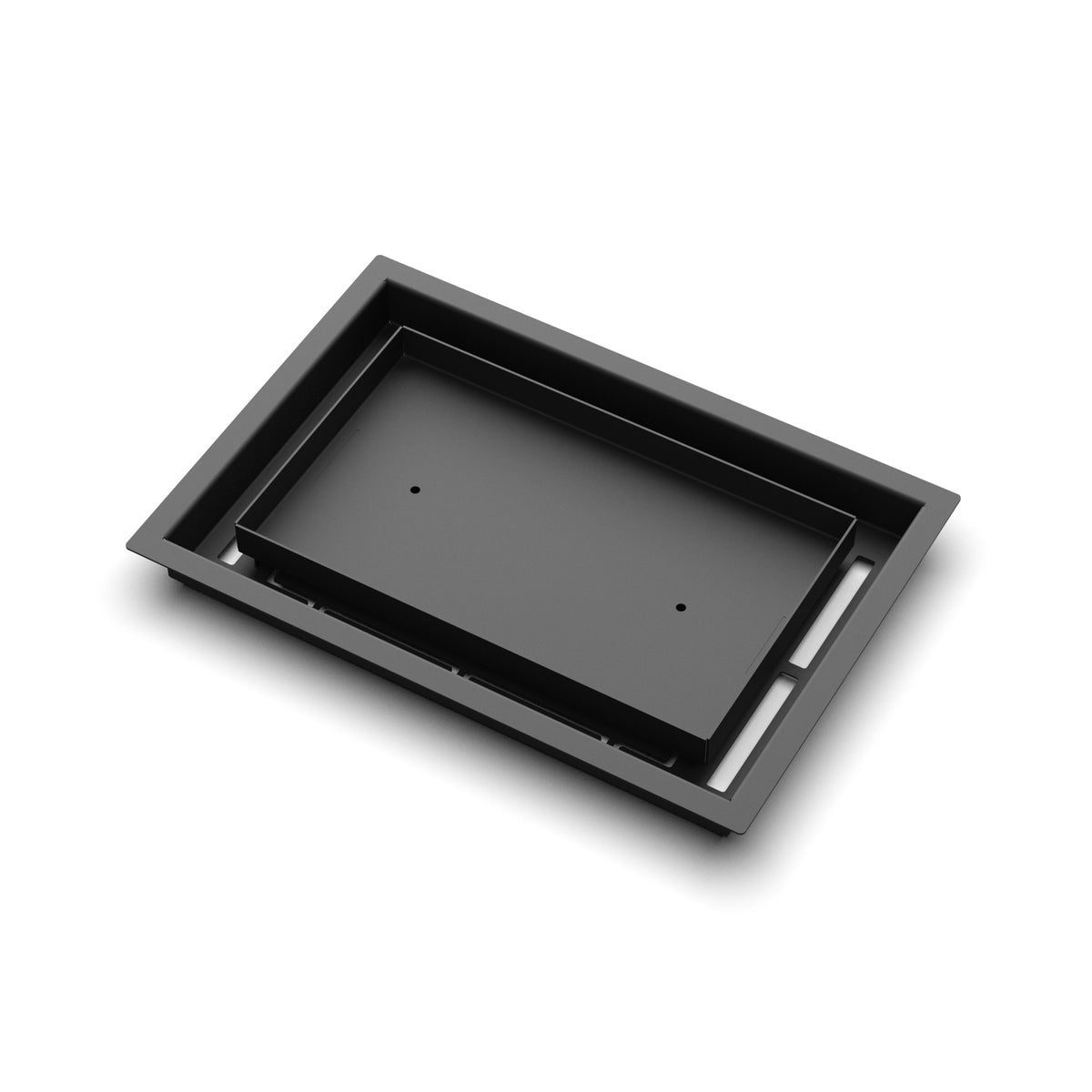 8x12 Classic floor register, quarter view