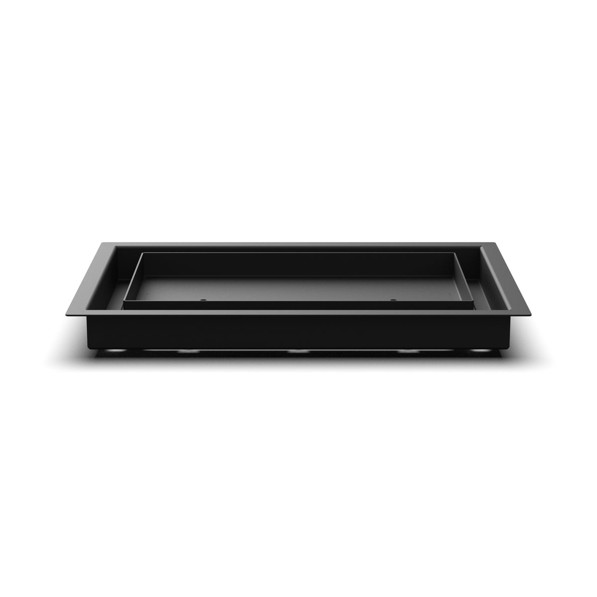 8x12 Classic floor register, side profile
