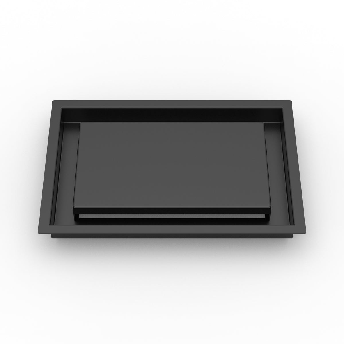 8x12 ZenFlow floor register, front view