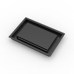 8x12 ZenFlow floor register, quarter view
