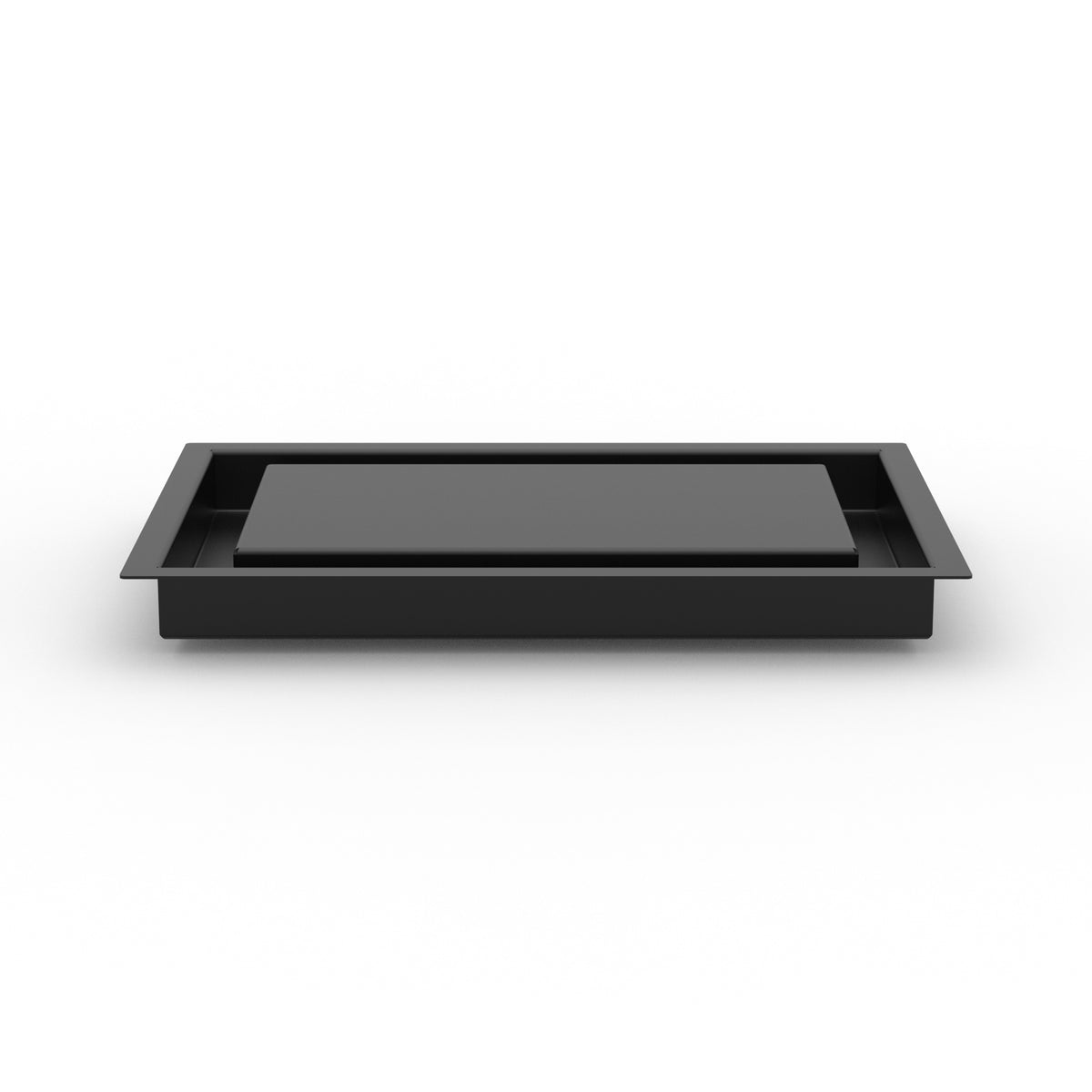 8x12 ZenFlow floor register, side profile