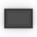 8x12 ZenFlow floor register, top-down view