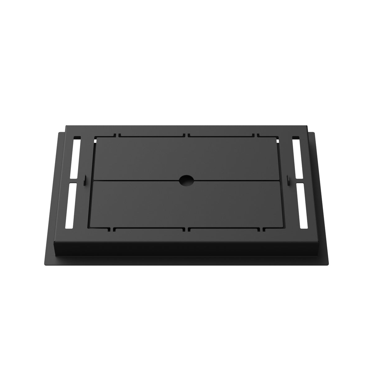 8x13 Classic floor register, back view