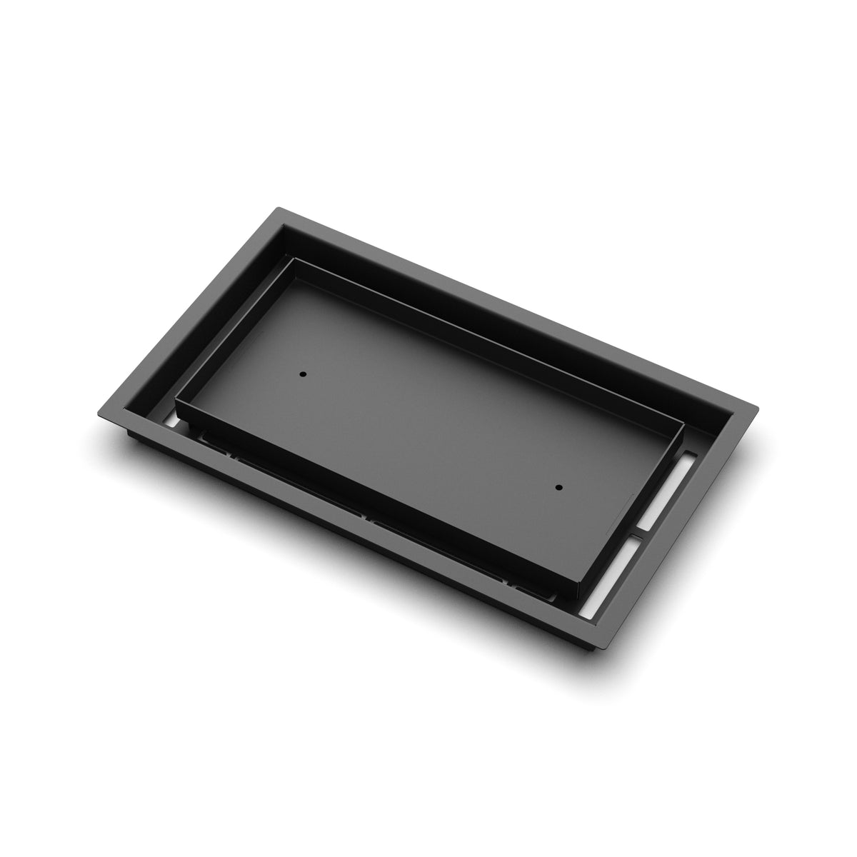 8x14 Classic floor register, quarter view