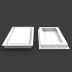 8x14 Modified - Wall Vent - Modern Vent Cover - TRM Metal - TRM Metal Products