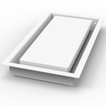 8x14 Modified - Wall Vent - Modern Vent Cover - TRM Metal - TRM Metal Products