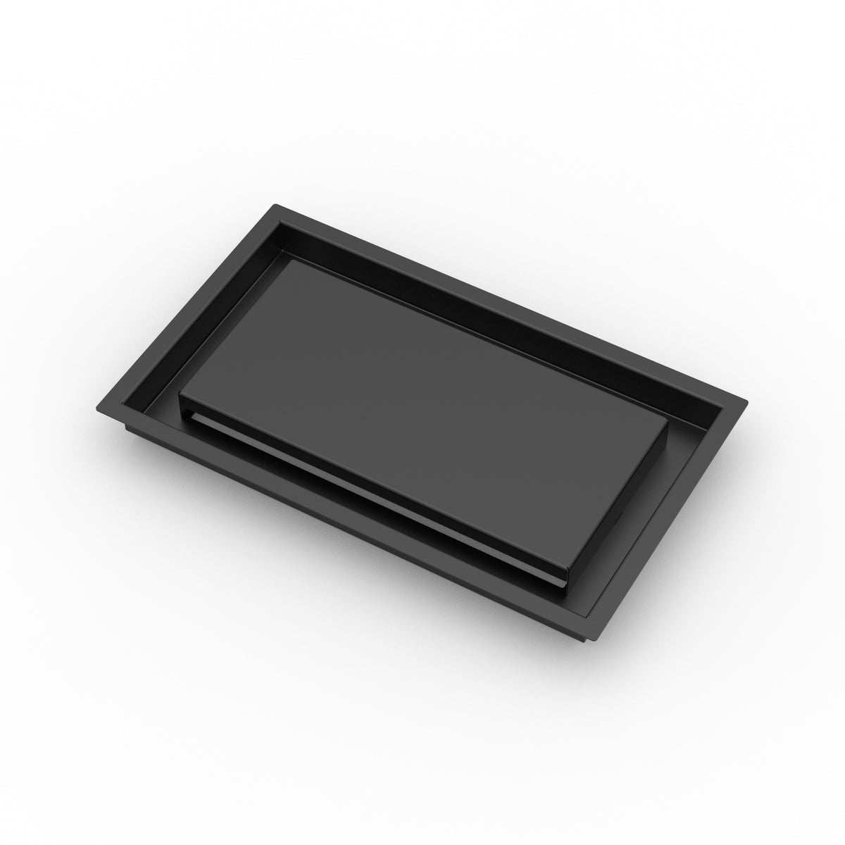 8x14 ZenFlow floor register, quarter view
