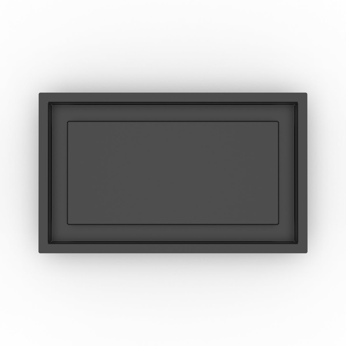 8x14 ZenFlow floor register, top-down view