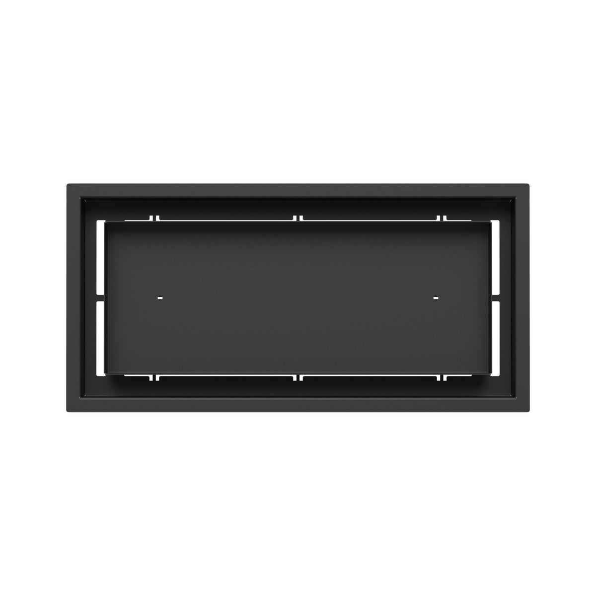 8x17 Classic floor register, top-down view