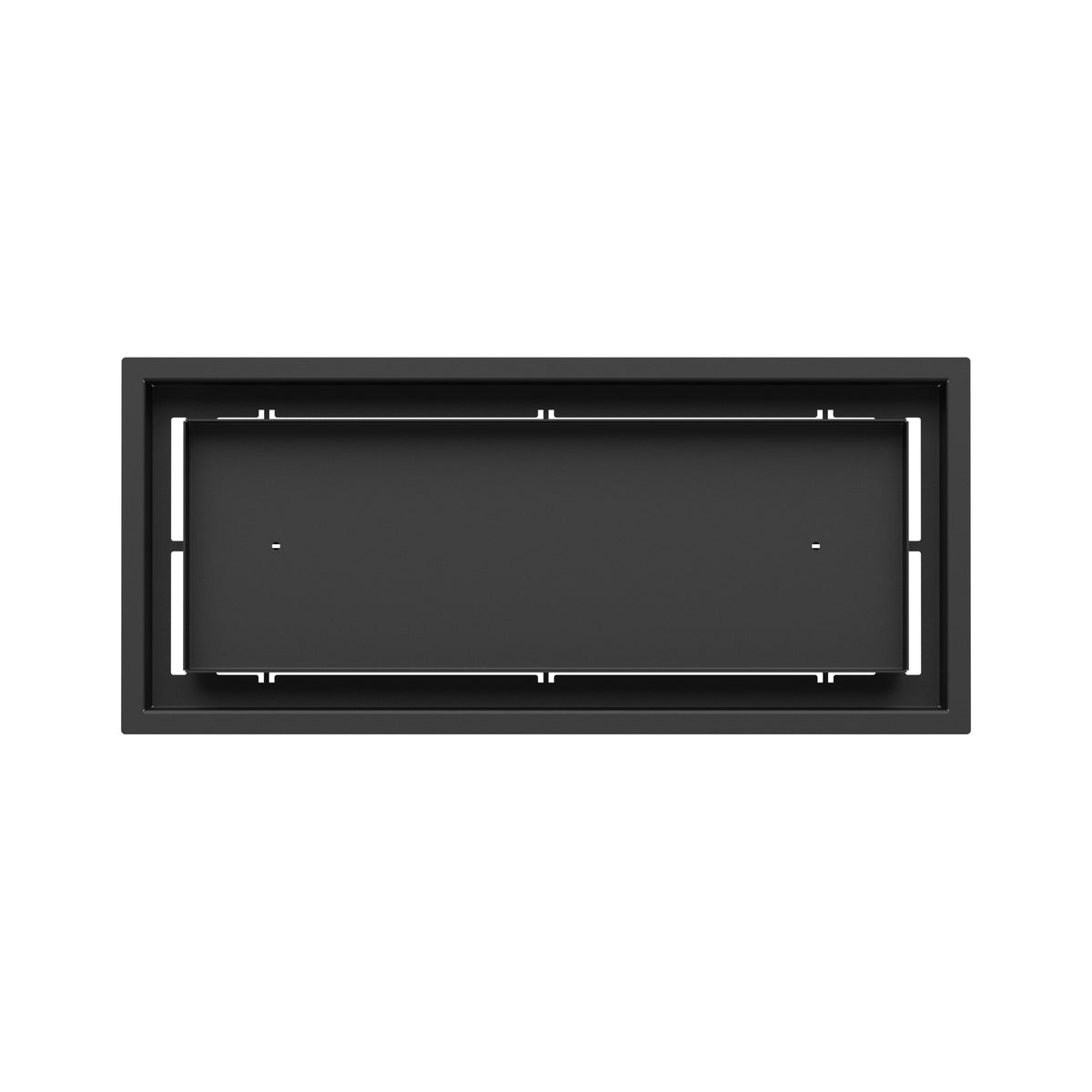 8x19 Classic floor register, top-down view