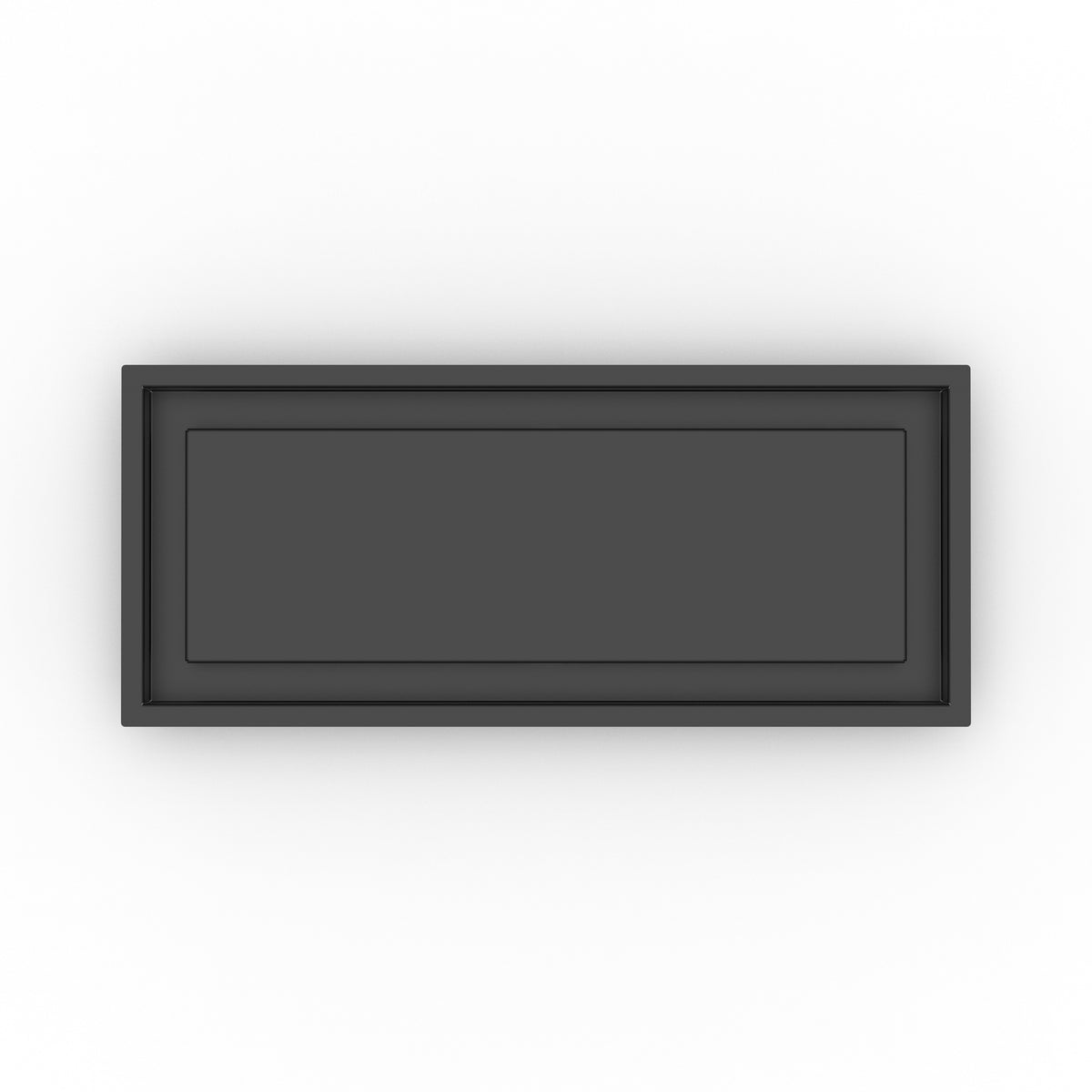 8x20 ZenFlow floor register, top-down view