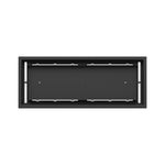 8x21 Classic floor register, top-down view