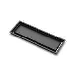 8x24 Classic floor register, quarter view