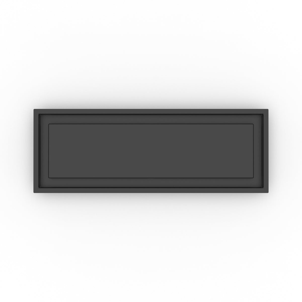 8x24 ZenFlow floor register, top-down view