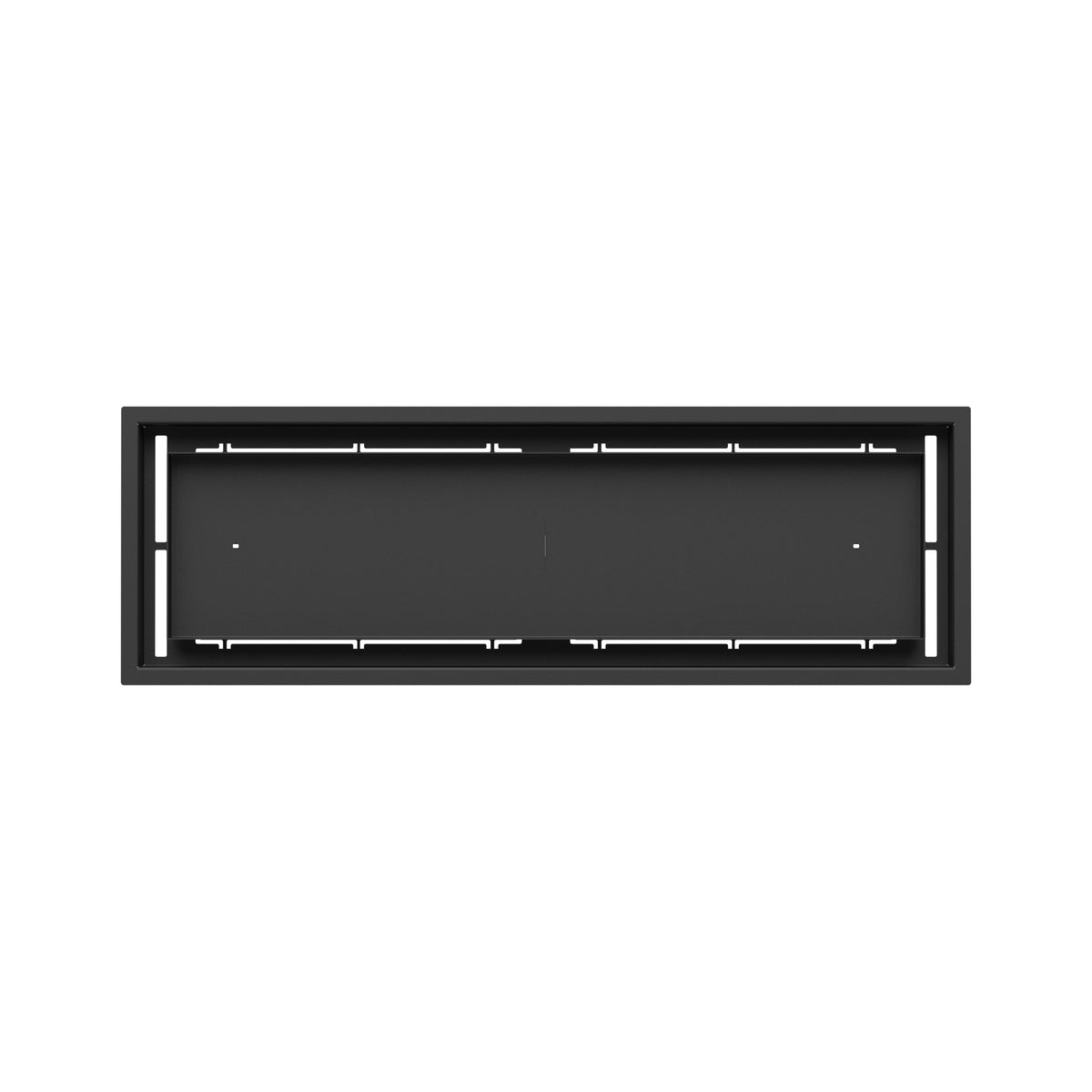8x26 Classic floor register, top-down view