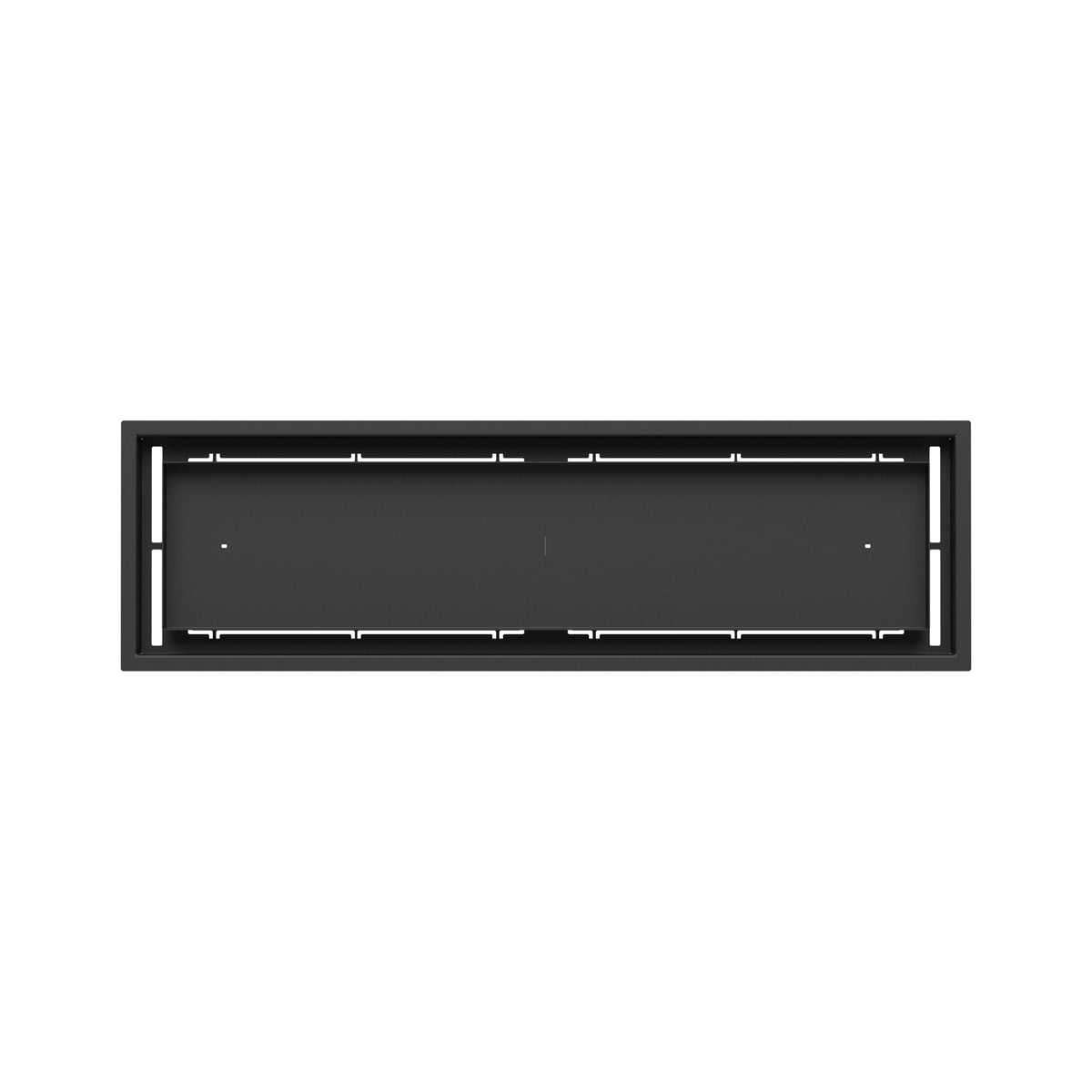 8x29 Classic floor register, top-down view