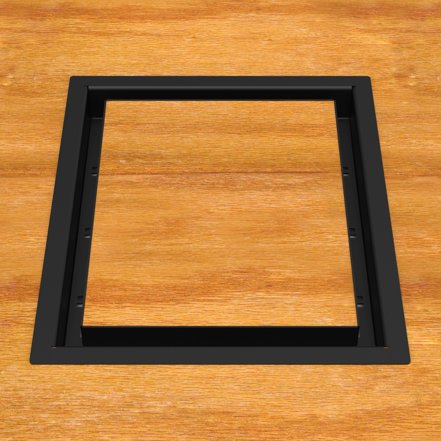 9x44 Classic Drop-in Air Vent, Flush Floor-Matching, All Metal, Floor Vent Cover (44x9)