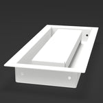 11x26 - Wall Vent - Modern Vent Cover -  Return Air Vent - TRM Metal  26x11