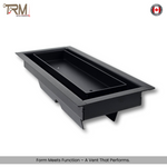 4x10 Classic Drop-in Air Vent, Flush Floor-Matching, All Metal, Floor Vent Cover (10x4)