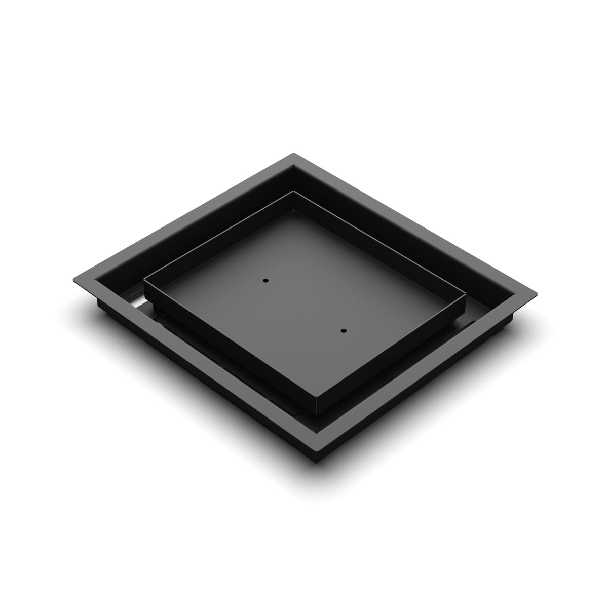 9x10 Classic floor register, diagonal view