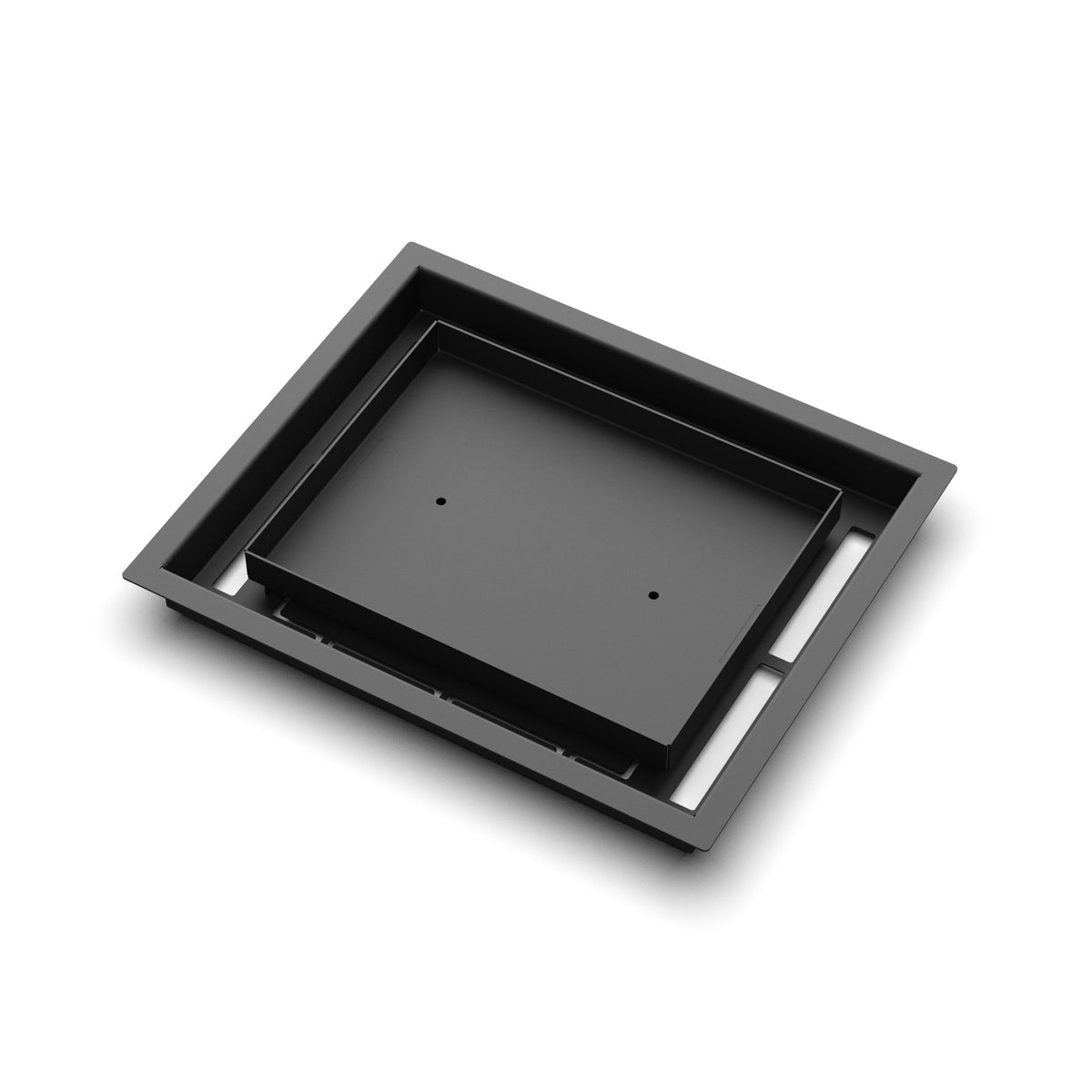 9x11 Classic floor register, quarter view