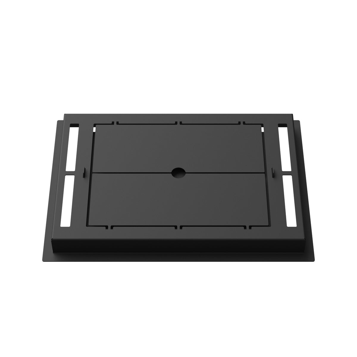 9x13 Classic floor register, back view