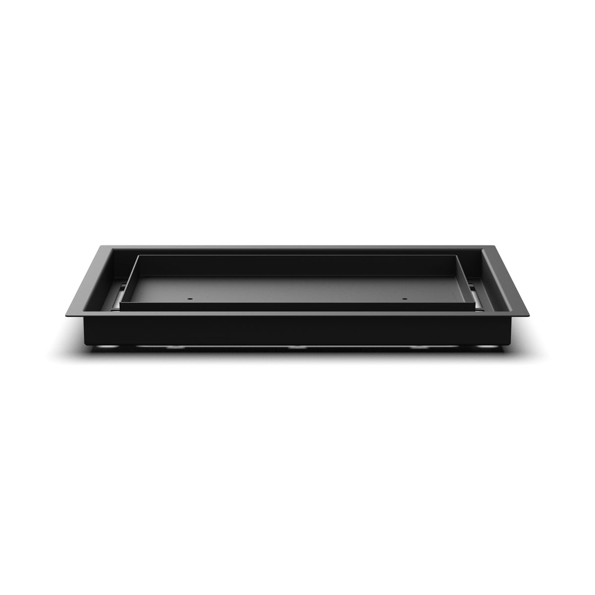 9x14 Classic floor register, side profile view