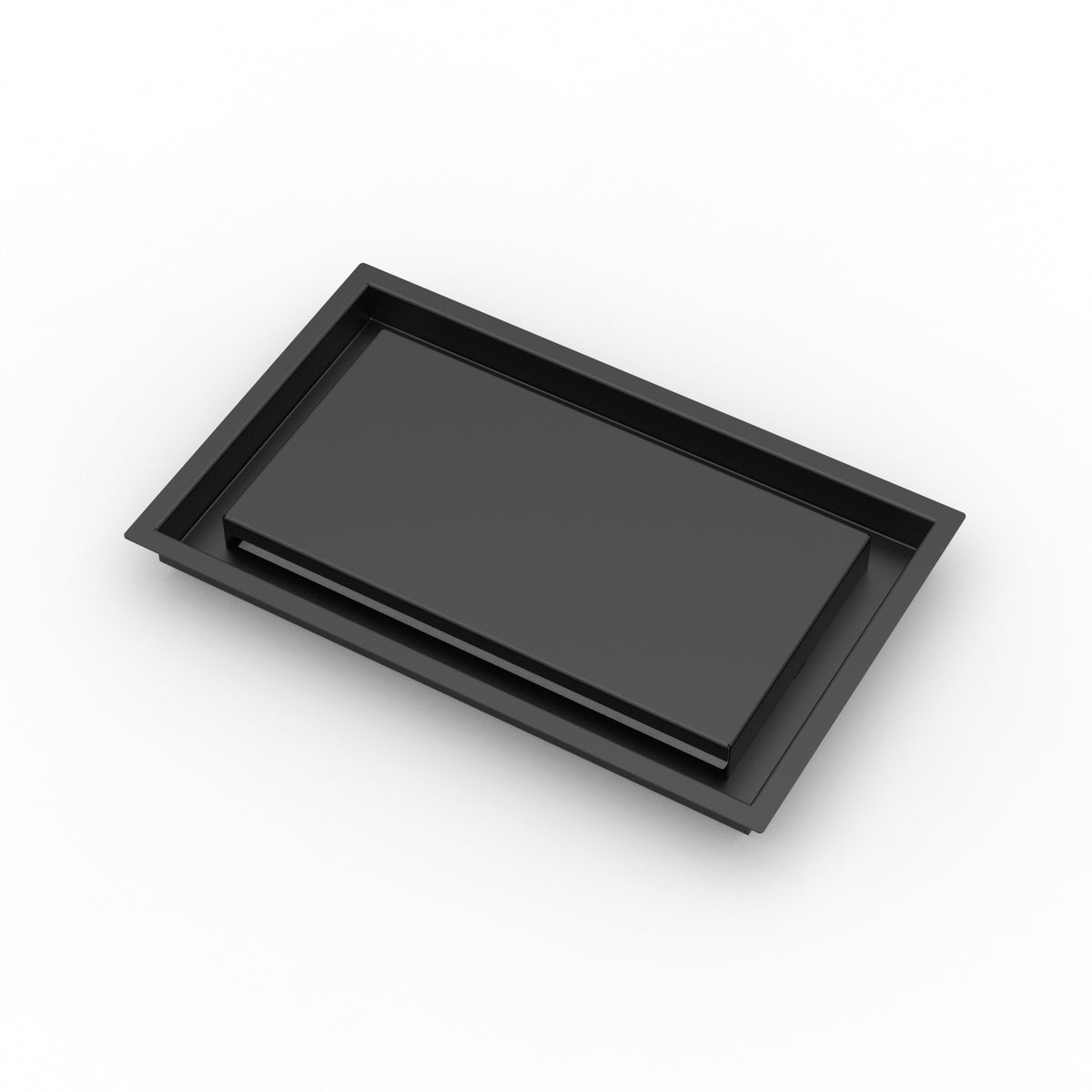 9x15 ZenFlow floor register, quarter view